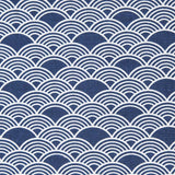 Blue Fans Cotton Poplin - Ribes y Casals
