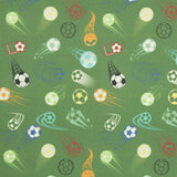 Cotton Kids Fabric Balls green - Ribes y Casals