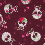 Cotton Poplin Pretty Skull - Ribes y Casals