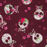 Cotton Poplin Pretty Skull - Ribes y Casals