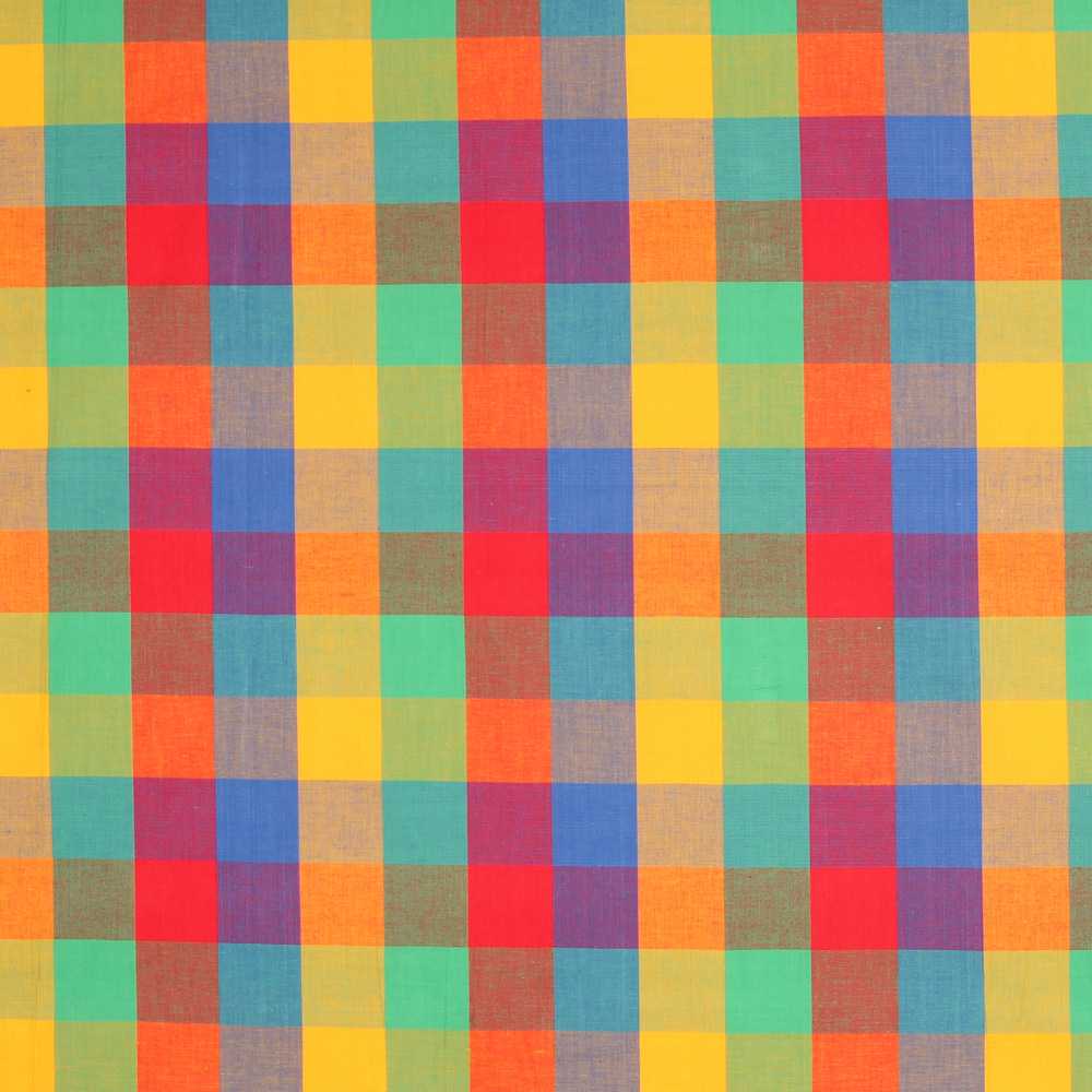 Madras Poplin Cotton Multicolored - Ribes y Casals