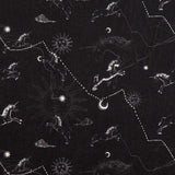 Poplin Cotton Cronos Black - Ribes y Casals
