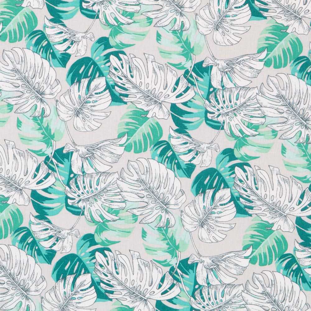 Cotton Poplin Green Brazil - Ribes y Casals