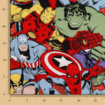 Cotton Poplin MARVEL Heroes - Ribes y Casals