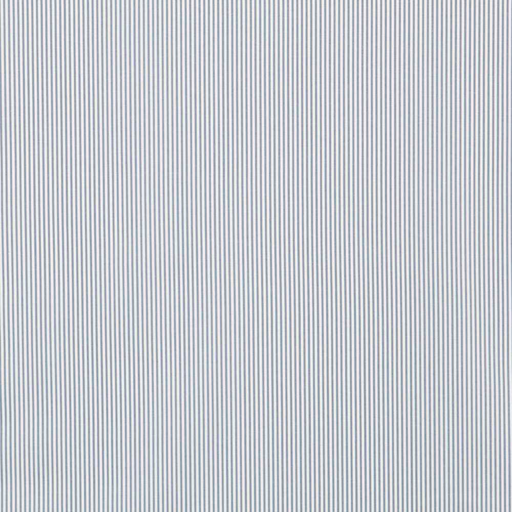 Cotton Poplin Mini Stripes Blue - Ribes y Casals