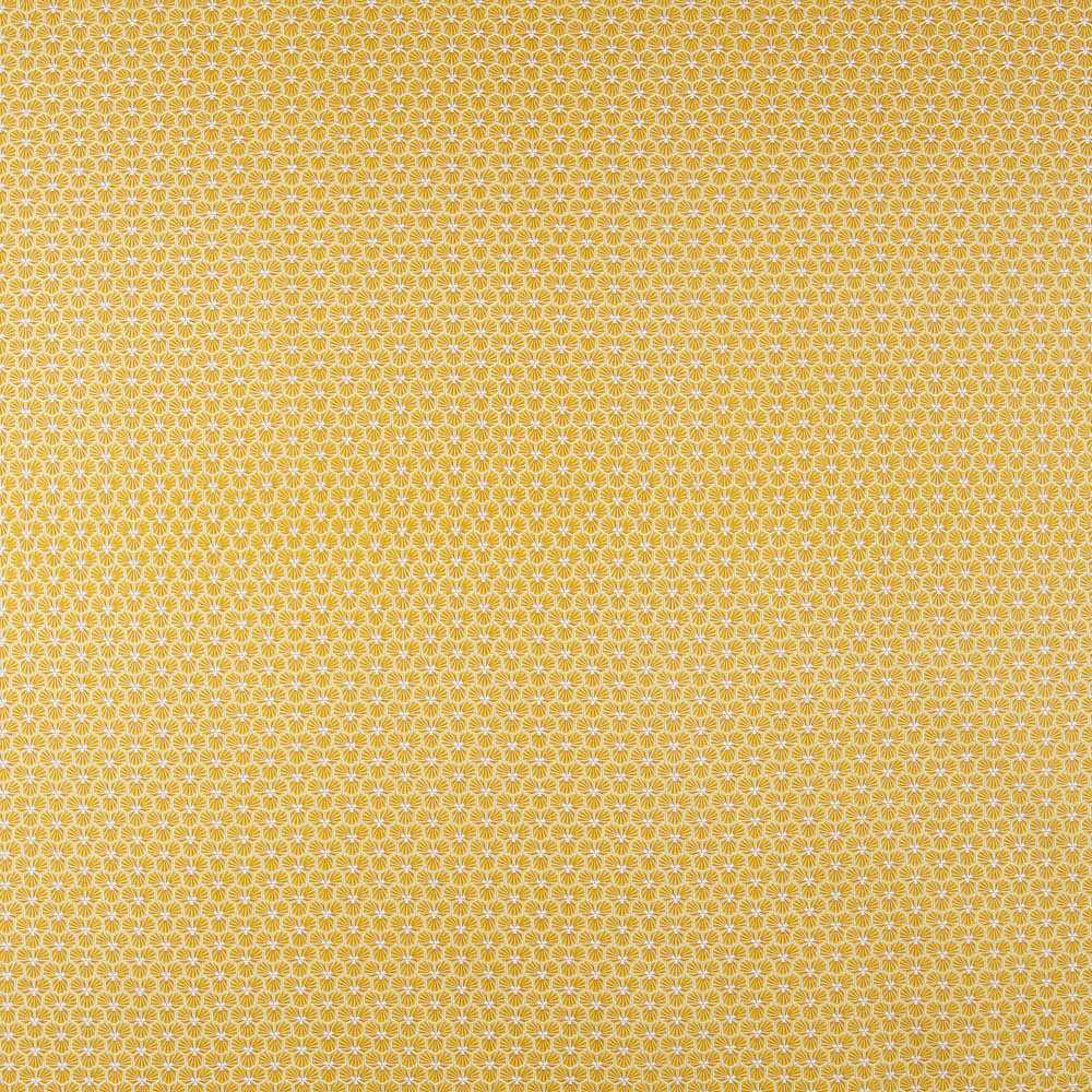 Yellow Puzzle Cotton Poplin - Ribes y Casals