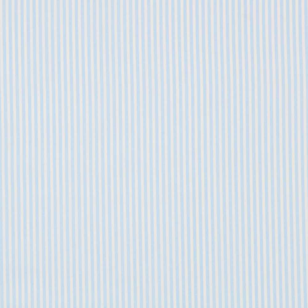 Cotton Poplin Stripes Sky - Ribes y Casals