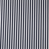 Cotton Poplin Navy Stripes - Ribes y Casals
