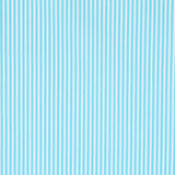 Cotton Poplin Turquoise Stripes - Ribes y Casals