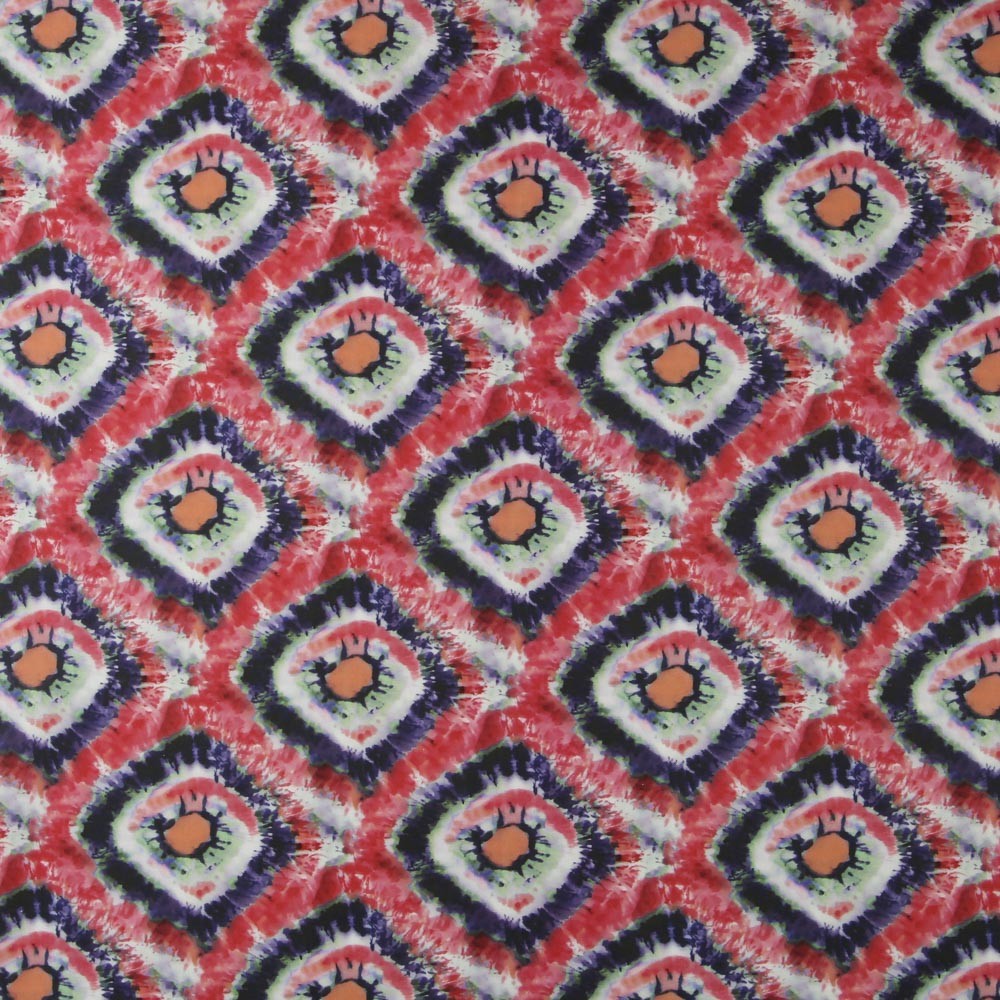 Ethnic Poplin Turquoise - Ribes y Casals