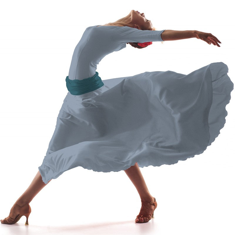 Poplin Flamenca Pearl Grey - Ribes y Casals