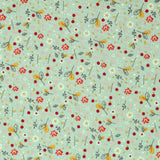 Mint Green Organic Poplin - Ribes y Casals