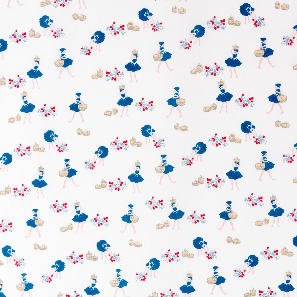 Poplin Little Girl Blue - Ribes y Casals