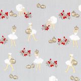 Poplin Little Girl Grey - Ribes y Casals