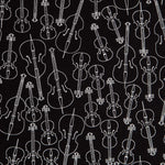 Poplin Guitar Black - Ribes y Casals