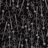 Poplin Guitar Black - Ribes y Casals