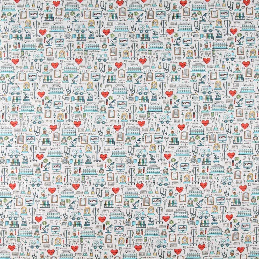 White Poplin for Hospital - Ribes y Casals