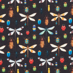 Poplin Cotton Insect Black - Ribes y Casals