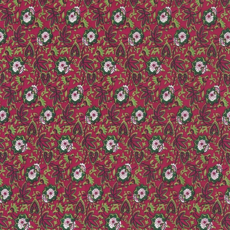 Poplin Liberty Ground Red - Ribes y Casals
