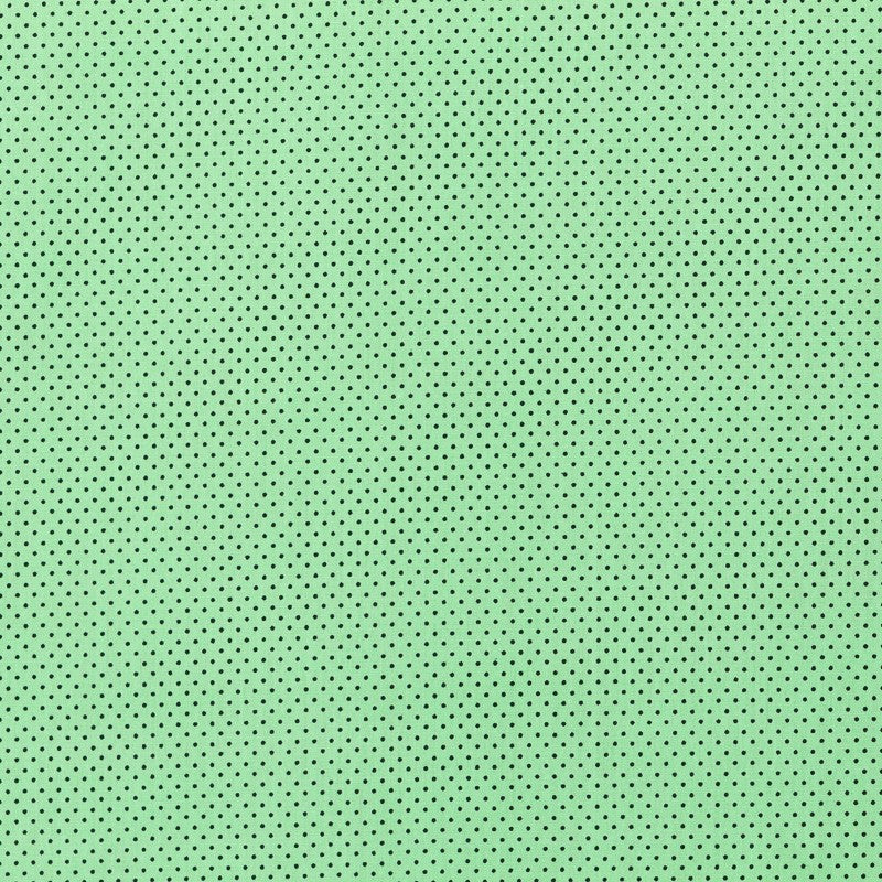 Poplin Dot Aqua Black - Ribes y Casals