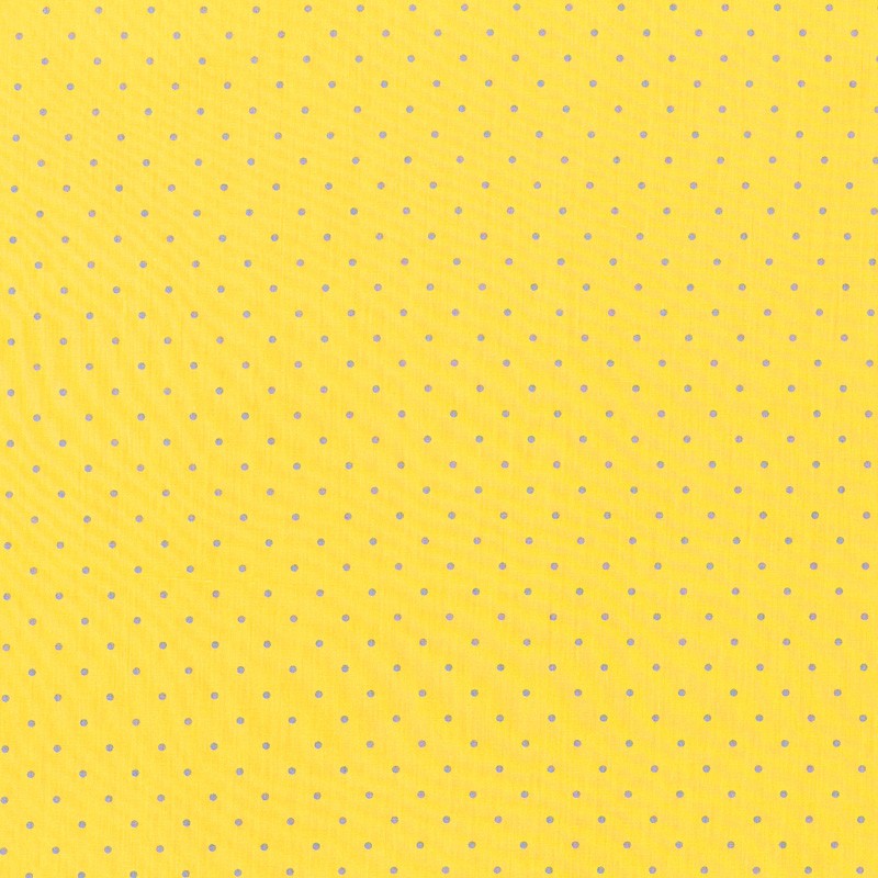 Poplin Dot Yellow Mauve - Ribes y Casals