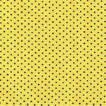 Poplin Dot Yellow Black - Ribes y Casals