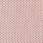 Poplin Dot Salmon Black - Ribes y Casals
