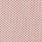 Poplin Dot Salmon Black - Ribes y Casals