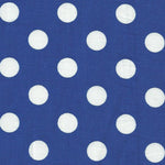 Poplin Dots Dots Blue - Ribes y Casals