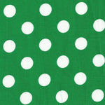 Poplin Dots Dots Green - Ribes y Casals