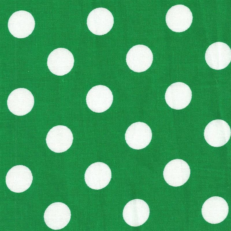 Poplin Dots Dots Green - Ribes y Casals