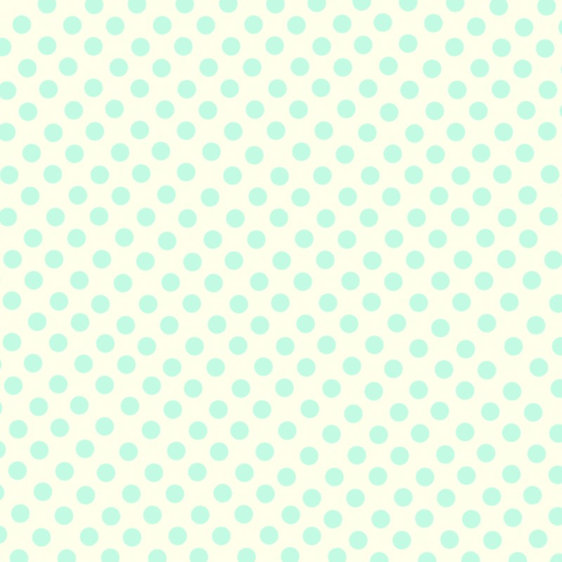 Dotted Flamenco Poplin Aqua 6mm - Ribes y Casals
