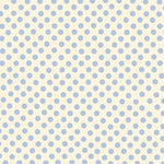Dotted Flamenco Poplin Celeste 6mm - Ribes y Casals