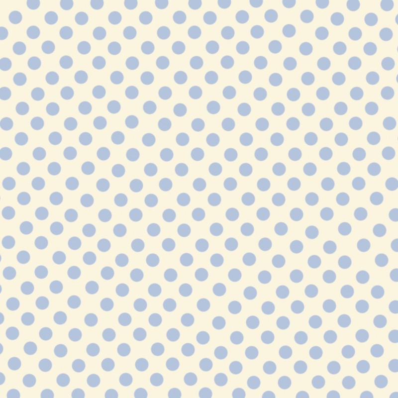 Dotted Flamenco Poplin Celeste 6mm - Ribes y Casals