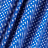 Dotted Flamenco Poplin Strong Blue Background 2mm - Ribes y Casals
