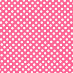 Dotted Flamenco Poplin Fuchsia Background 7mm - Ribes y Casals