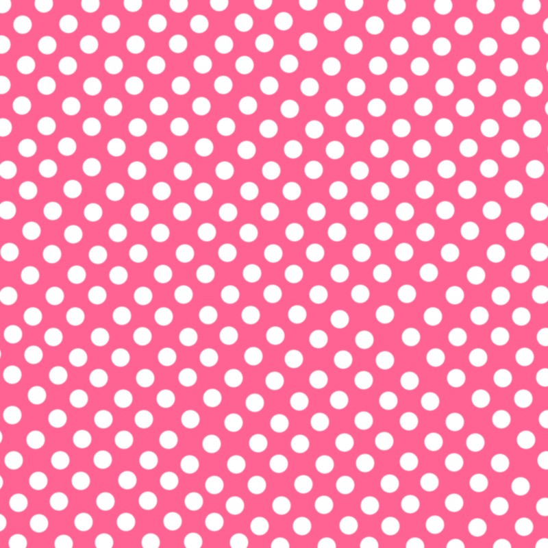 Dotted Flamenco Poplin Fuchsia Background 7mm - Ribes y Casals
