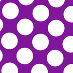 Dotted Flamenco Poplin Purple Background 60mm - Ribes y Casals