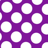 Dotted Flamenco Poplin Purple Background 60mm - Ribes y Casals