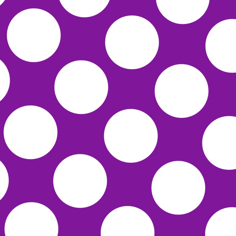 Dotted Flamenco Poplin Purple Background 60mm - Ribes y Casals
