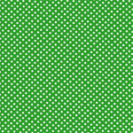 Dotted Flamenco Poplin Green Background 2mm - Ribes y Casals