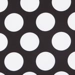 Dotted Flamenco Poplin Black 60mm - Ribes y Casals