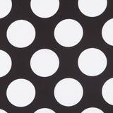 Dotted Flamenco Poplin Black 60mm - Ribes y Casals