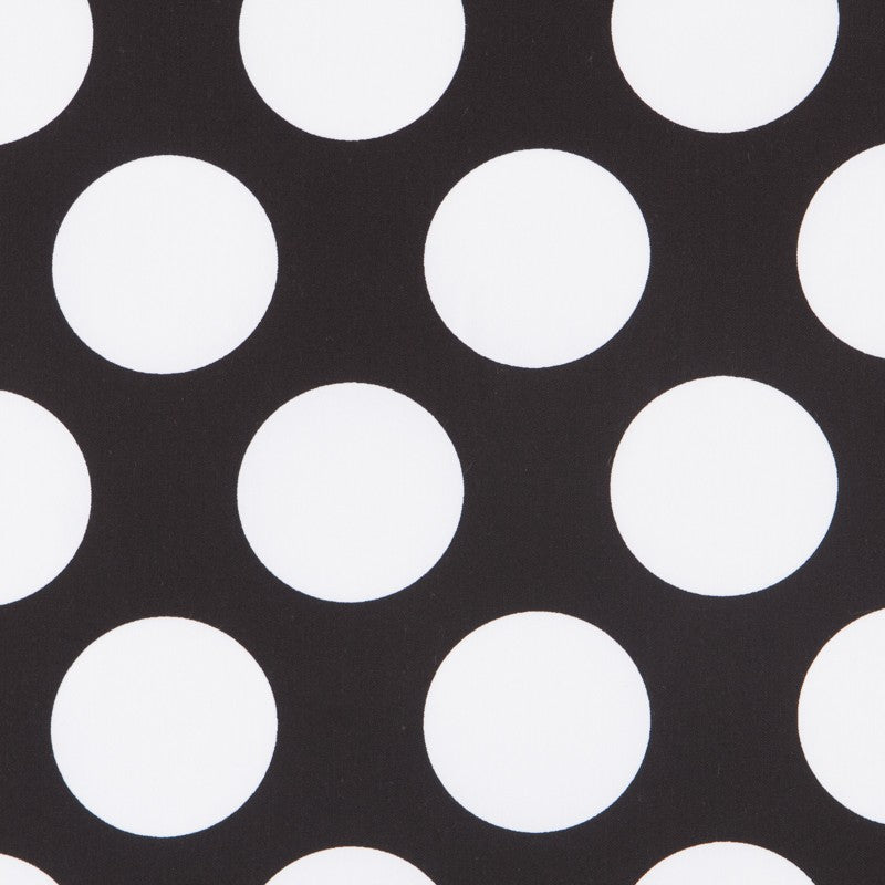 Dotted Flamenco Poplin Black 60mm - Ribes y Casals