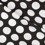 Dotted Flamenco Poplin Black 60mm - Ribes y Casals