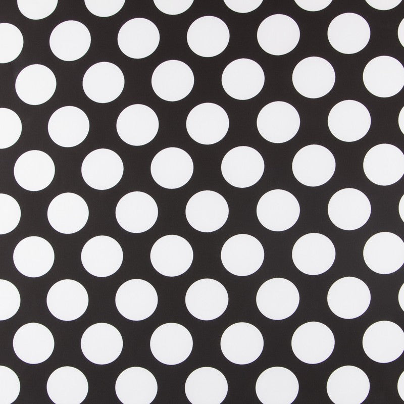 Dotted Flamenco Poplin Black 60mm - Ribes y Casals
