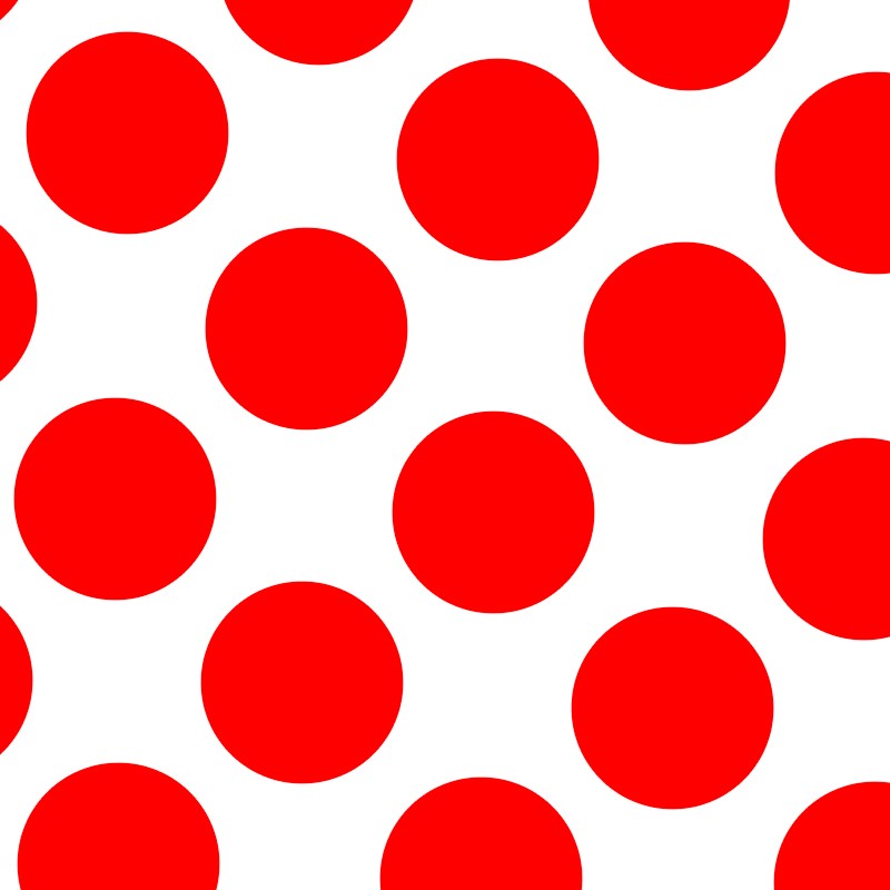 Dotted Flamenco Poplin Red 60mm - Ribes y Casals