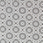 Grey Mandala Poplin - Ribes y Casals