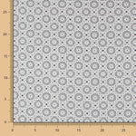 Grey Mandala Poplin - Ribes y Casals