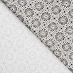 Grey Mandala Poplin - Ribes y Casals